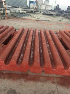 Hot Sale Jaw Plate with Good Quality for Jaw Crusher