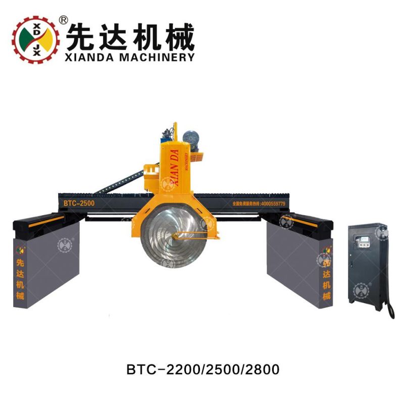 High Precision Shaped Stone Cutting Machine CNC Control Mono Diamond Beading Wire Saw Machine