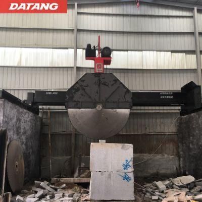 Wet Cutting Rail Saw Gang Saw Paving Stone Marble Cutter Machine for Granite