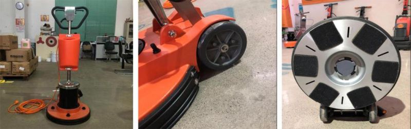 2.5HP Floor Machine 17" Large Working Path Floor Cleaning Grinding Buffing