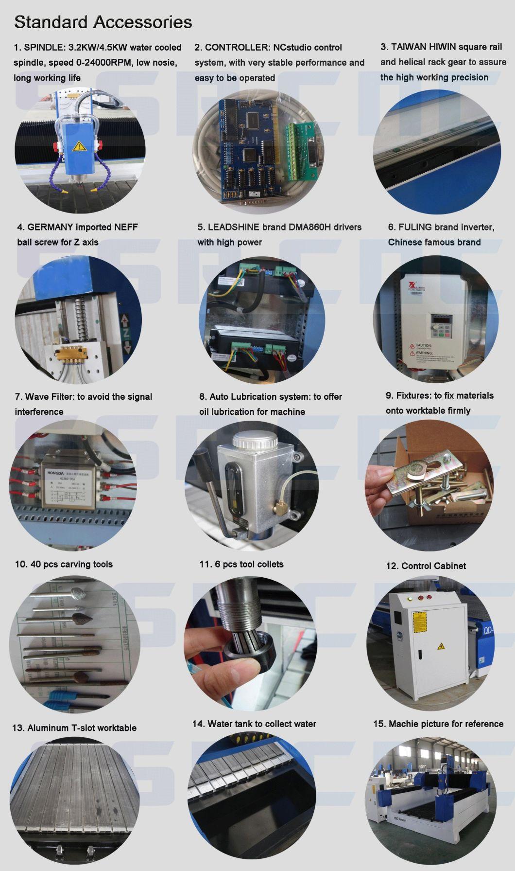 1325 Stone Carving Machine CNC Stone Router