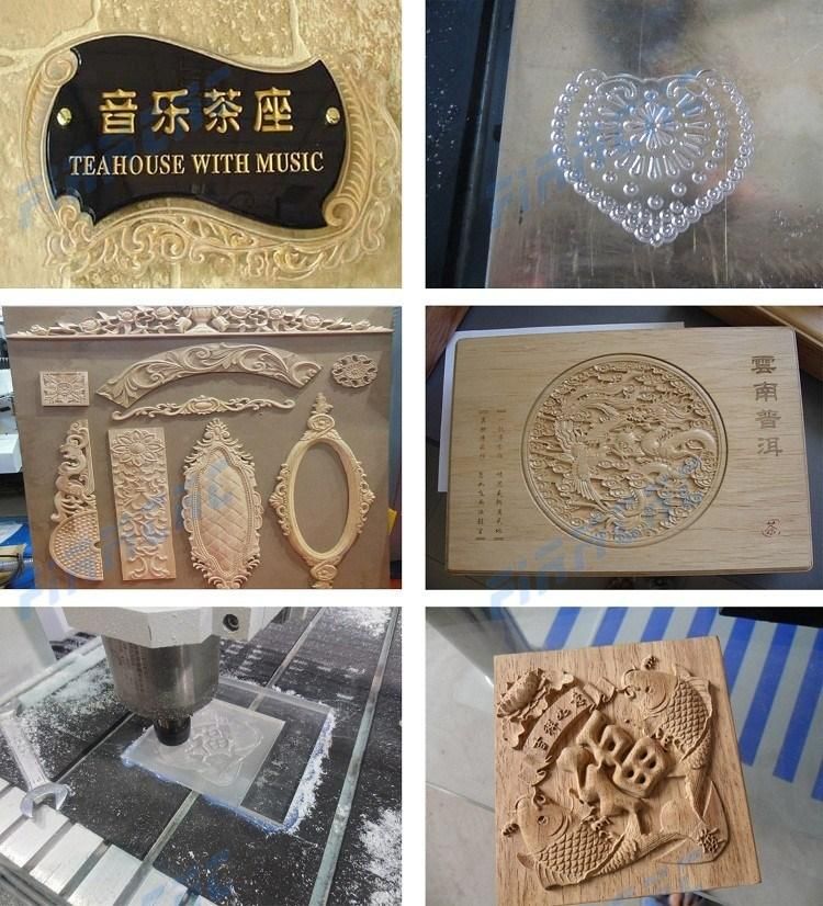 Mini High Precisional Granite Crafts CNC Engraving Router Machine 6090
