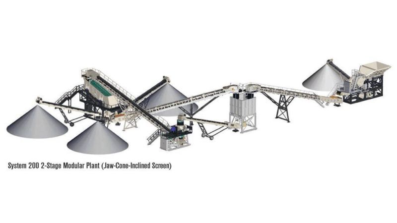 Good Price Jaw Crusher Equipment of Ore Beneficiation Plant in Crushing System