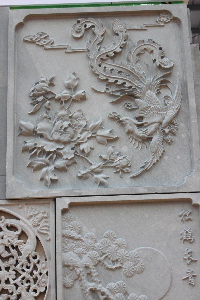 Bd3020h Stone CNC Machine Applied in 3D Relief of Ceramictiles and Bluestone in Decoration Industry