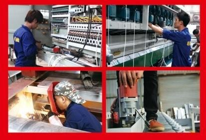 High Precision PLC Control Automatic Multiblade Cutter Cross Granite Slabs Cutting Machine