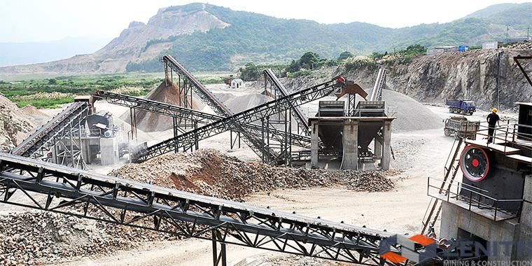 Zenith Stone Jaw Crusher with Capacity 20-800tph