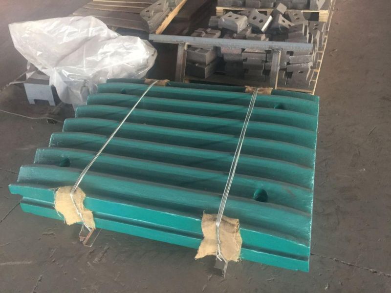 Fixed and Swing Jaw Plate for Shanghai Crusher