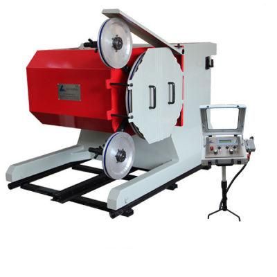 Granite Marble Sandstone Onyx Travertine Stone Quarrying 55kws/ 75HP Wire Saw Machine