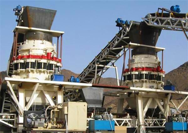 Standard Head Rock Stone Machines Hydraulic Cone Crusher with High Quality Spare Parts