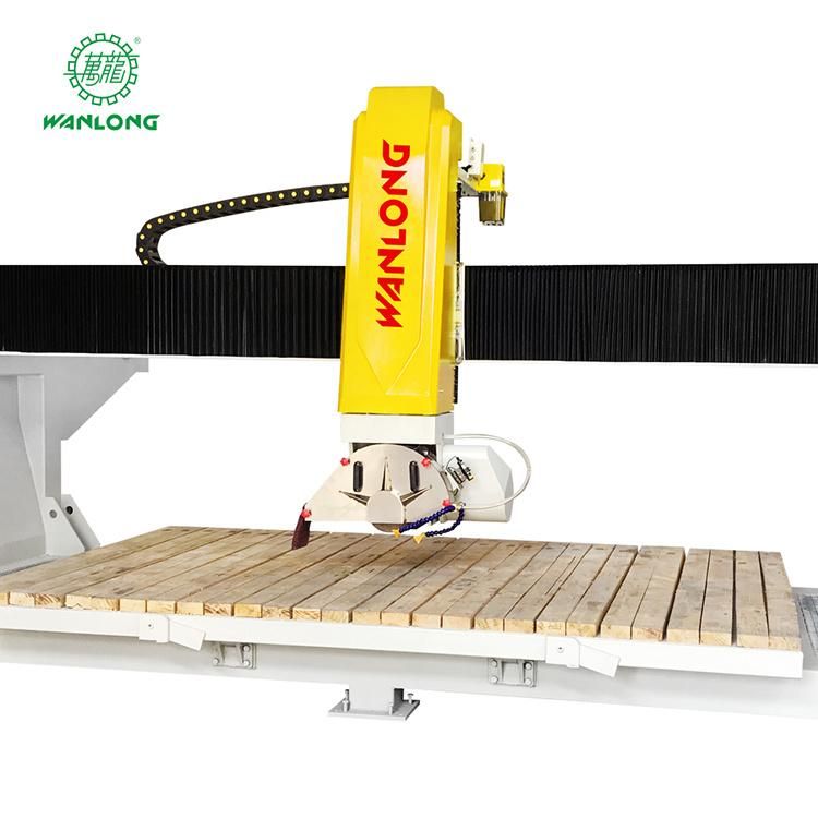 Wanlong 4 Axis CNC Stone Bridge Saw Cutting Machine