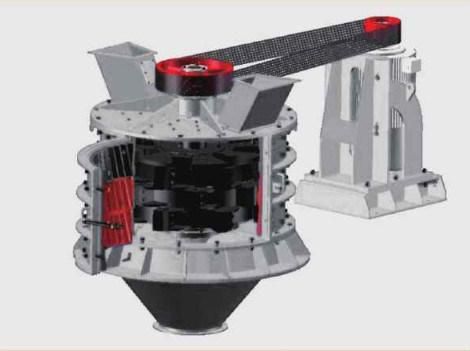 Building Materials Series Vertical Complex Crusher (PFL-750)