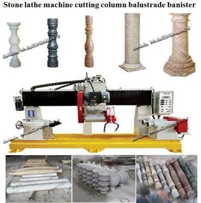 Automatic Stone Lathe Machine Column Balustrade Profile Machine Stone Cutting Machine (SYF1800)