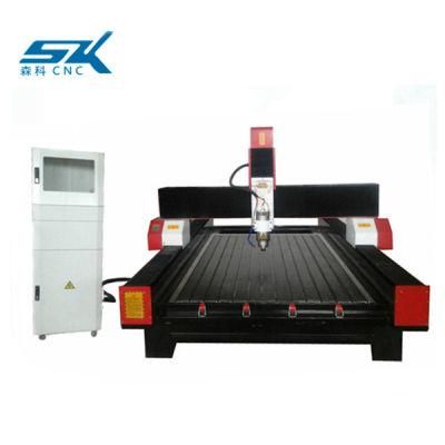 3D 1300*2500mm Size Thicken Body Marble Stone and Granite Engraving Cutter Machines with Water Nozzle