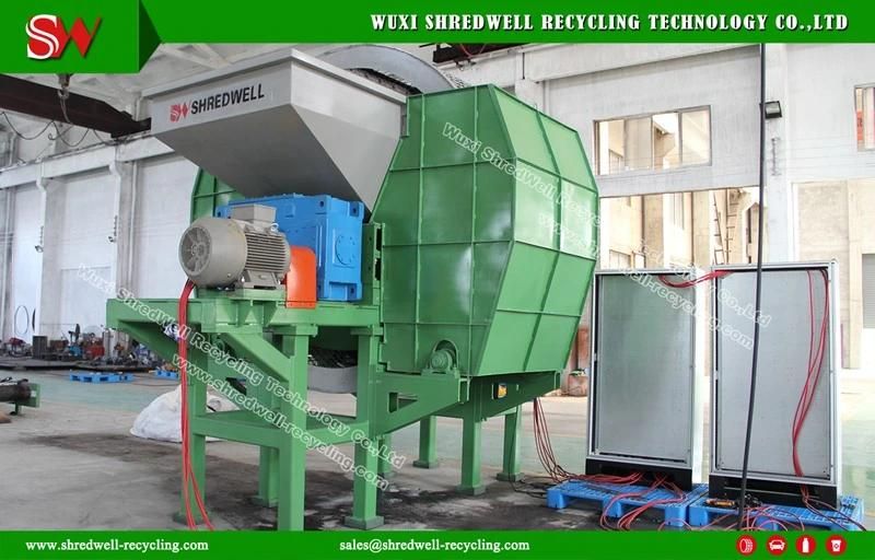 Shredwell High Efficiency Waste Wood Crusher Produce Wood Pellet