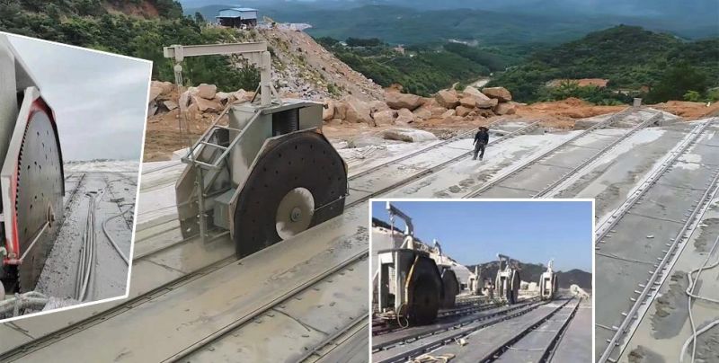 Block Squaring Machine Disk Blade Machines for Ageing Stones Stone Cutting Machine Granite Blocks UAE Saudi Arabia Yemen Cambodia
