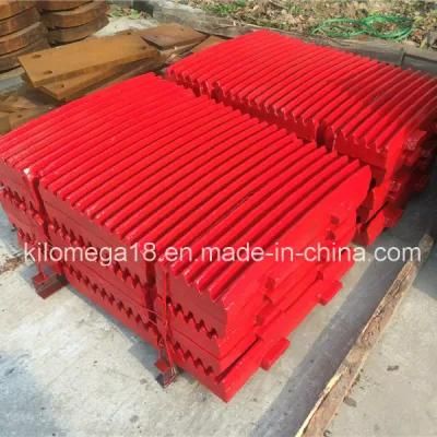 Hot Sale Fixed and Swing Jaw Plate for Jaw Crusher