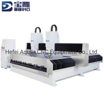 Good Price Bd1325A Stone CNC Router Machine with Stainless Steel Sink