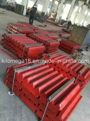 Jaw Crusher Wear Parts Jaw Plate in Mining