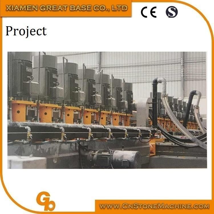 Automatic Marble Polishing Line Stone Grinding Machine for big slab