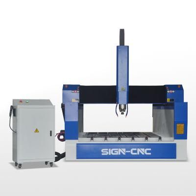 3D CNC Router Engraving Stone Sculpture Machine