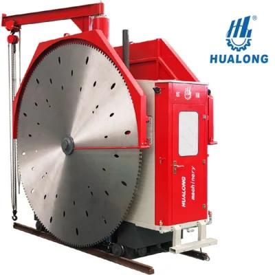 Hualong Stone Machinery Quarry Block Stone Cutting Mining Sawing Machine Disk Saw Cutter UAE Saudi Arabia Yemen Cambodia