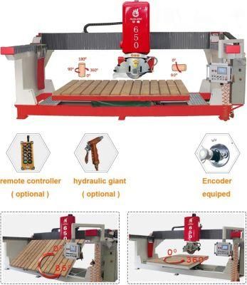 Automatic Bridge Stone Cutter for Marble Granite Quartz Slab