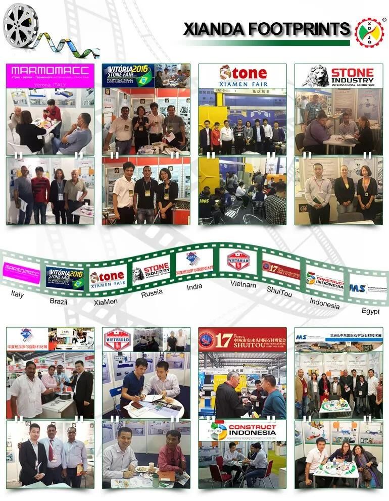 Cnfx - 1800 Automatic Multi Function Gantry Style Stone decoration Line Profiling Machine