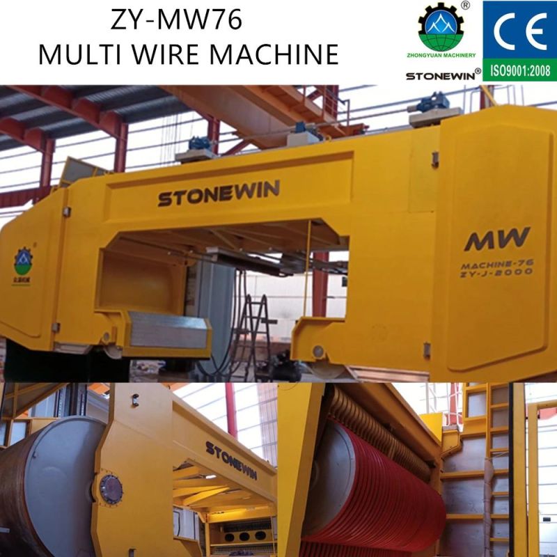 Cutting Tool Diaomond Multi Wire Saw Machine Processing Large Slabs