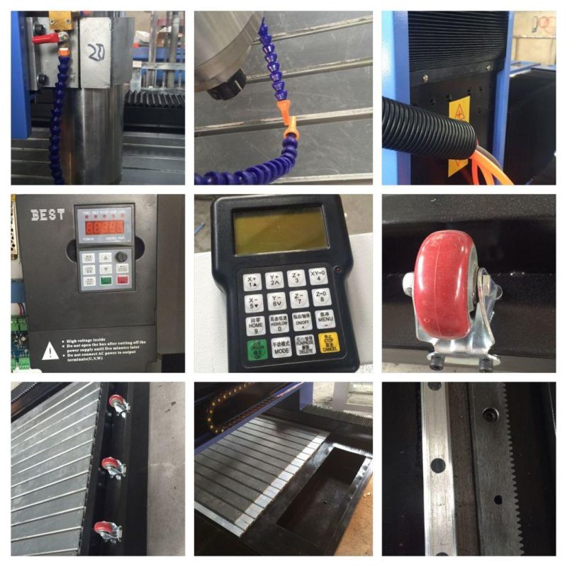 Ck1325 4.5kw/5.5kw Stone CNC Cutting Carving Engraving Router