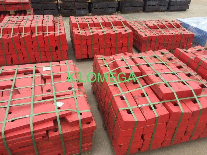 Jaw Plate Wear Parts for Jaw Crusher