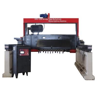 Bridge Type Multi Blade Curb Stone Cutting Machine