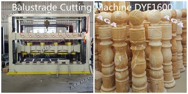 Automatic Column Stone Cutting Machine with Multi Blades (SYF1800)