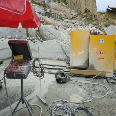 Diamond Wire Saw Cutting Machine for Granite Marble Quarry