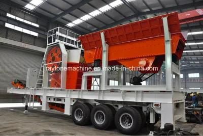 Lp Series Mobile Crushing Plant, Tyre Mobile Crushing Plant