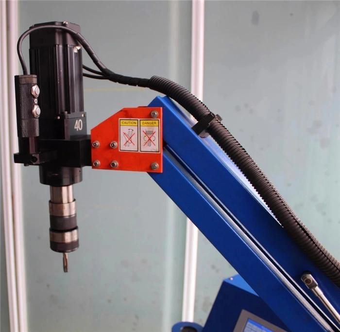 Electric CNC Servo Auto Threading Tapping Machine with Universal Head