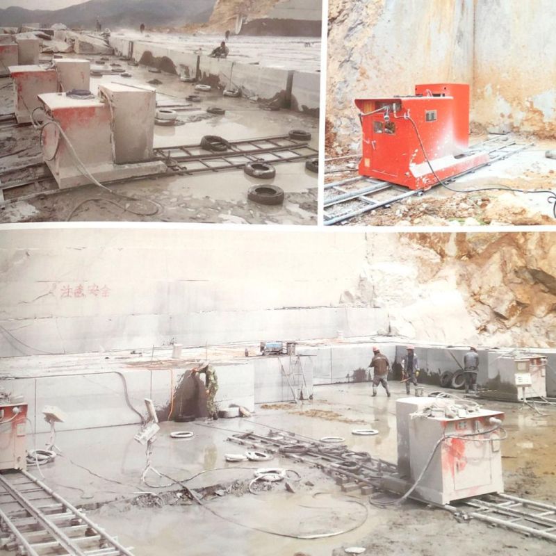 Energy Efficient Wire Saw Equipment Marble Granite Cutting Machine