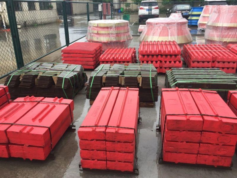 Jaw Crusher Spare Parts Fixed Jaw Plate for Sale