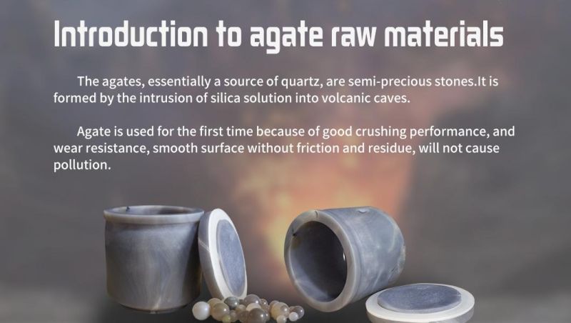 2000ml Agate Grinding Jar or Agate Jars for Grinding Planetary Ball Mill Machine