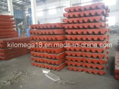 Jaw Plate in Crusher for Exporting to Global