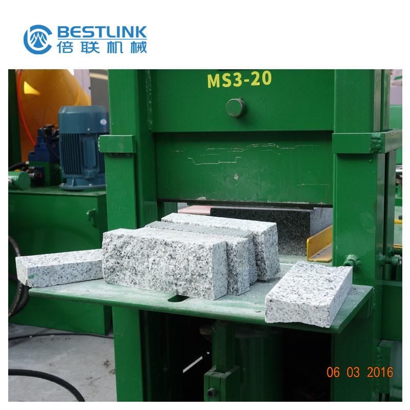 Ms-12h Hydraulic Mosaic Stone Cutting Splitting Machine for Cubic Block Processing