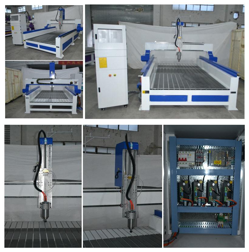 Stone CNC Router with 4.5kw 5.5kw Spindle 4 Axis Marble CNC Engraving Machine 6090 1212 1325 1530 Ncstudio Mach3 DSP Control System