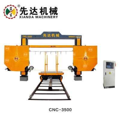 360 Rotary Trolley with High Efficiency CNC Diamond Wire-Saw Machine