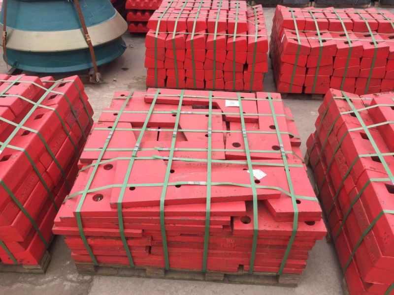 Jaw Plate Wear Parts for Jaw Crusher