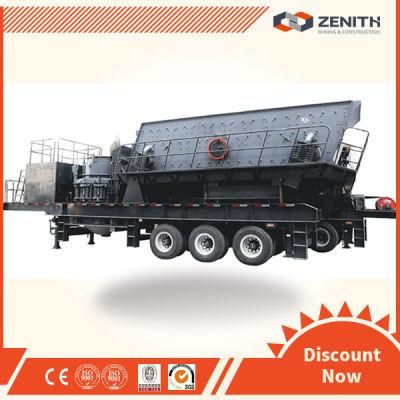 Zenith Large Capacity Mobile Crusher Price with CE