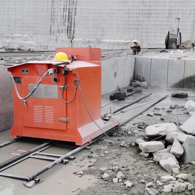 Xg-75kw New Generation Wire Saw Machine for Granite and Marble Quarry Cutting