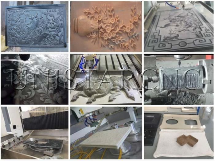 The Best Quality CNC Stone Engraving Machine/CNC Stone Router for Stone/Advertising/Handicrafts