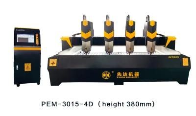 CNC Routern Marble CNC Stone Diamond Engraving Machine Pem-2515-2D/3D&Pem-3015-3D/4D