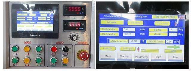 Automatic Bridge Cutting Machine for Granite Marble with Turn 90° Blade Rotation (HQ600D)