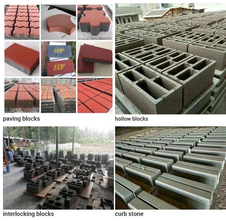 Wholesale Automatic Block Machine Brick Making Machine Concrete Mould of Brick Machine