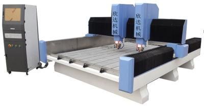 XD18-25 Stone CNC Router with double spindles